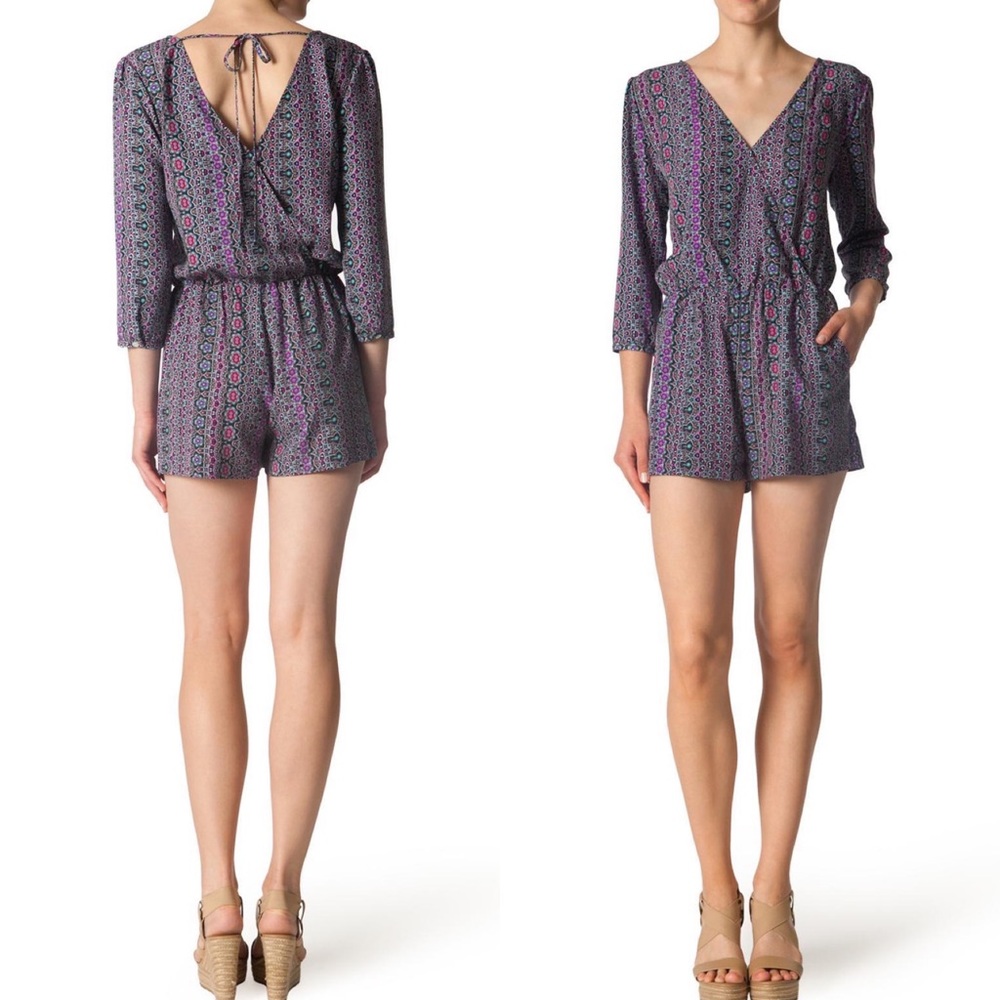 Sanctuary Sunset Shorts Romper EUC Size Medium